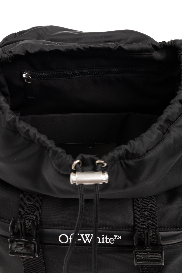 White Backpack with logo | Men's Bags